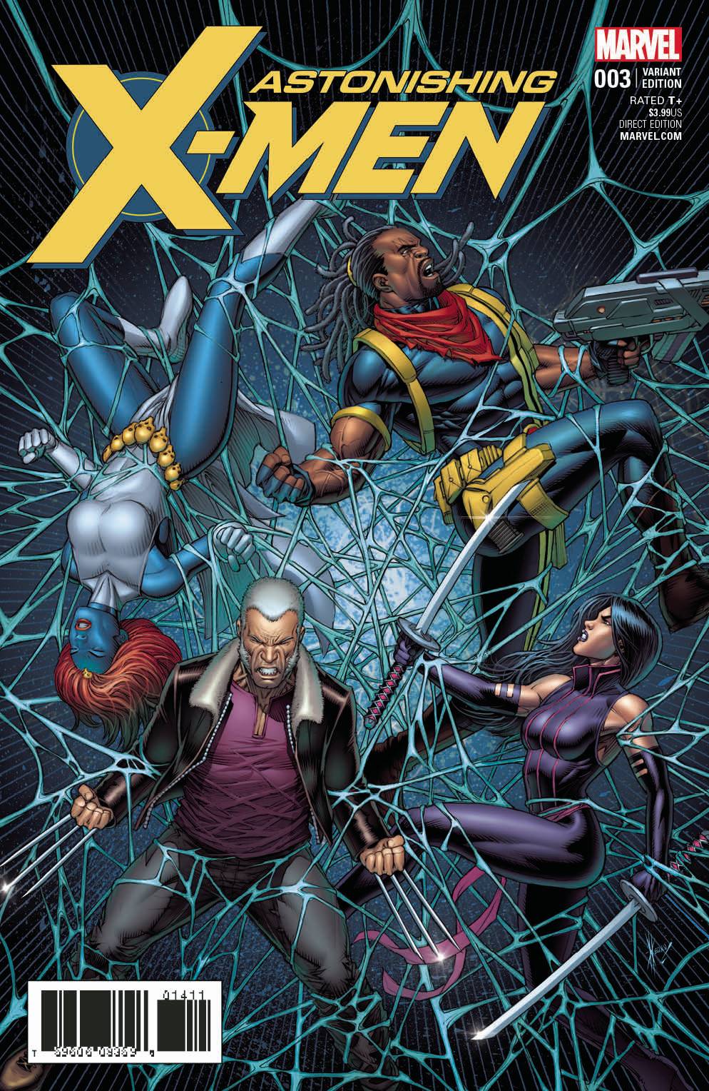 Astonishing X-Men #3 Keown Variant