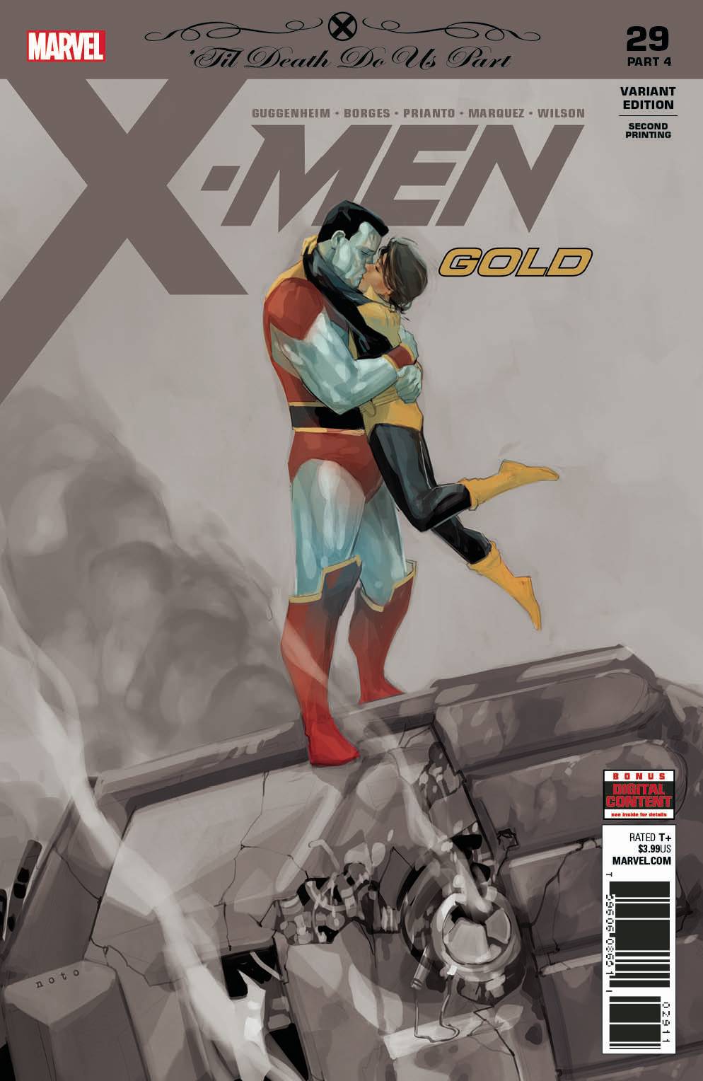 X-Men Gold #29 2nd Printing Noto Variant