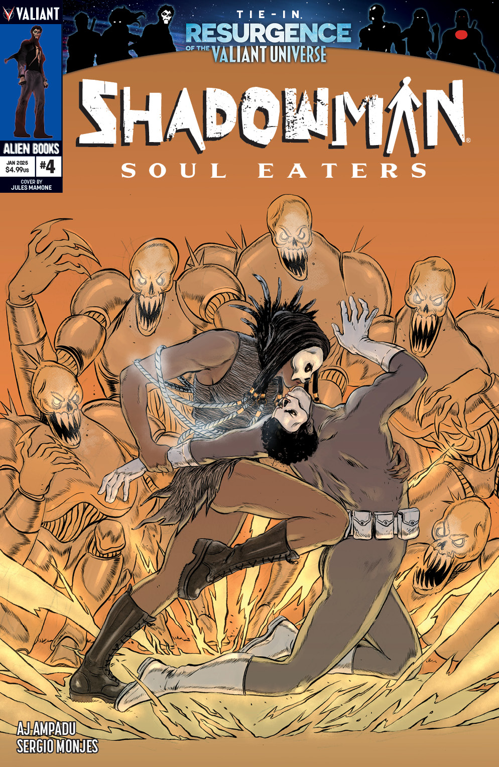 Shadowman Soul Eaters #4 Cover B Mamone (Of 4)