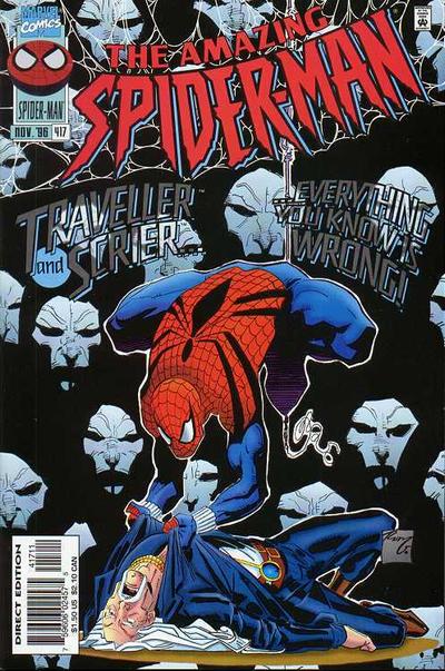 The Amazing Spider-Man #417 [Direct Edition]-Fine/Very Fine 