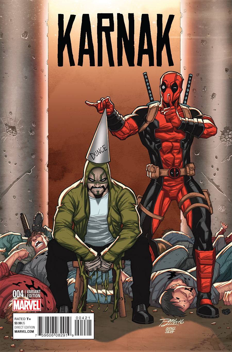 Karnak #4 Deadpool Variant