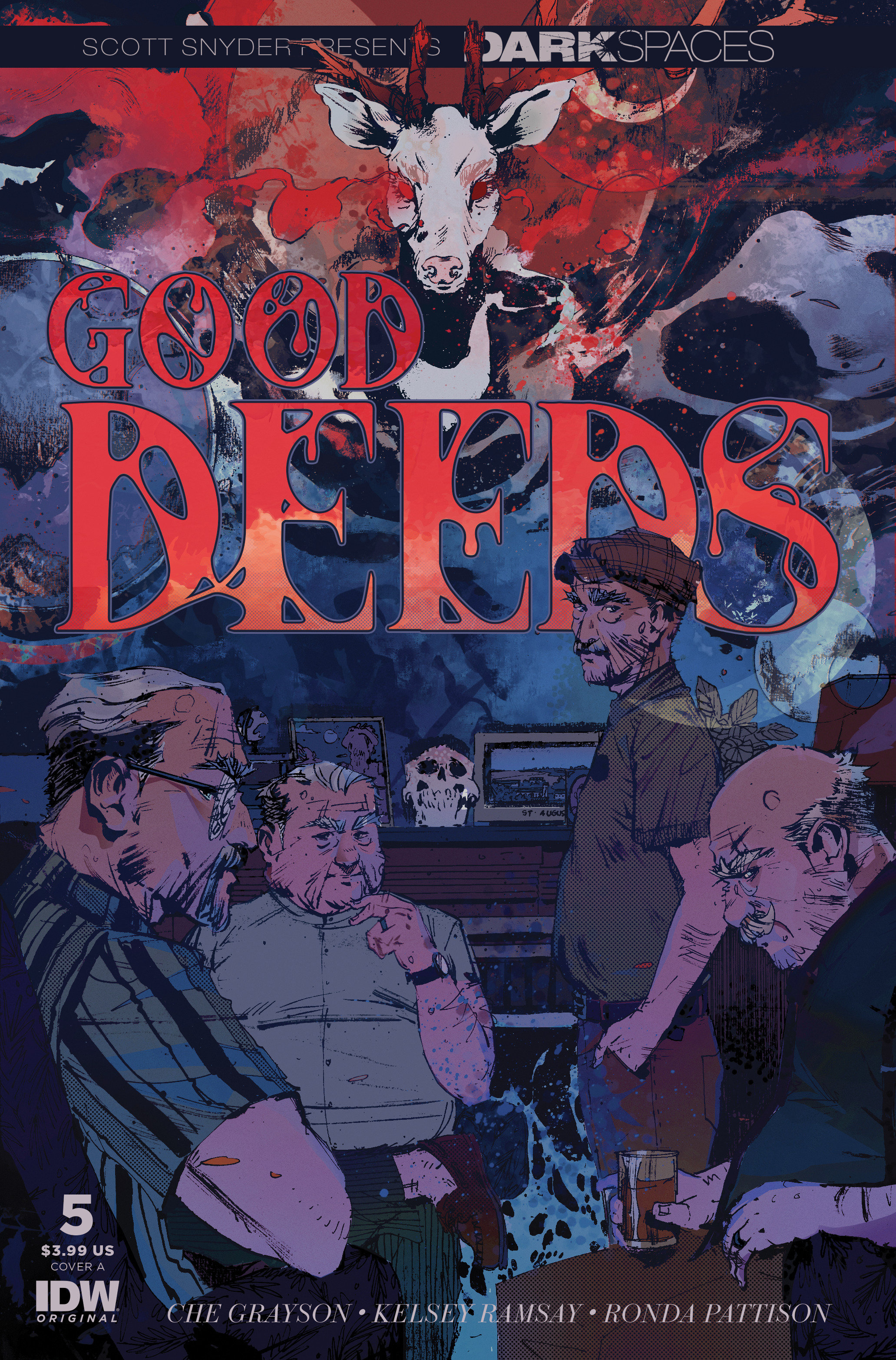 Dark Spaces Good Deeds #5 Cover A Ramsay