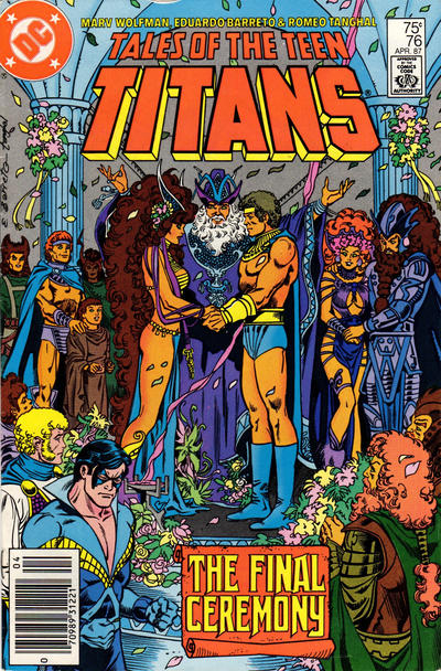 Tales of The Teen Titans #76 [Newsstand]-Very Fine