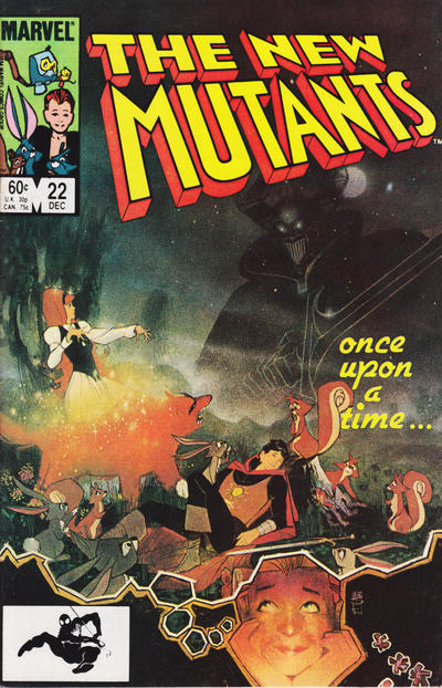 The New Mutants #22 [Direct] - Vf-