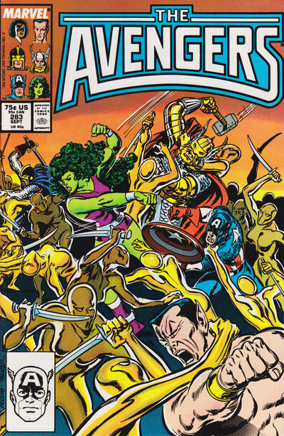 The Avengers #283 [Direct]-Good (1.8 – 3)