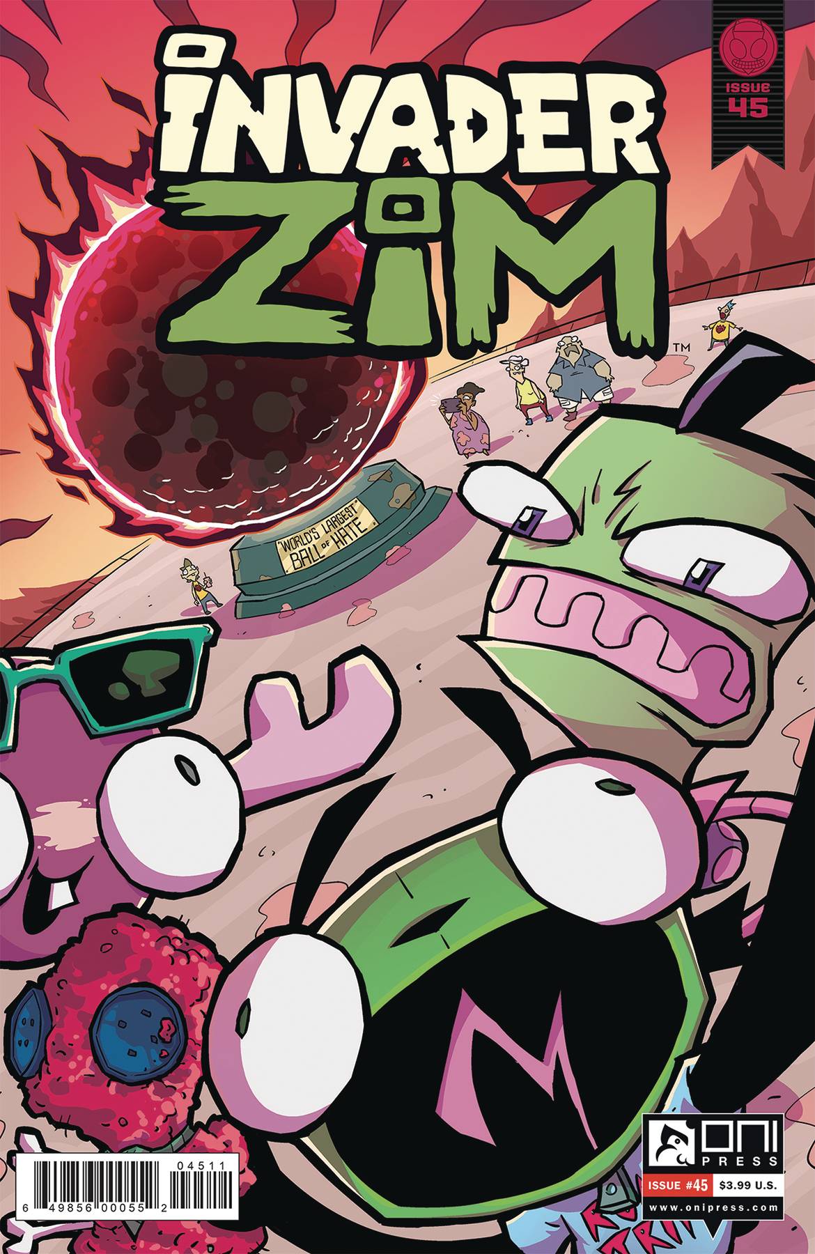Invader Zim #45 Cover A
