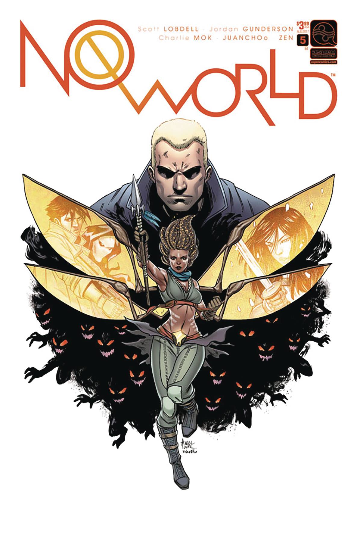 No World #5 Cover B Tovar