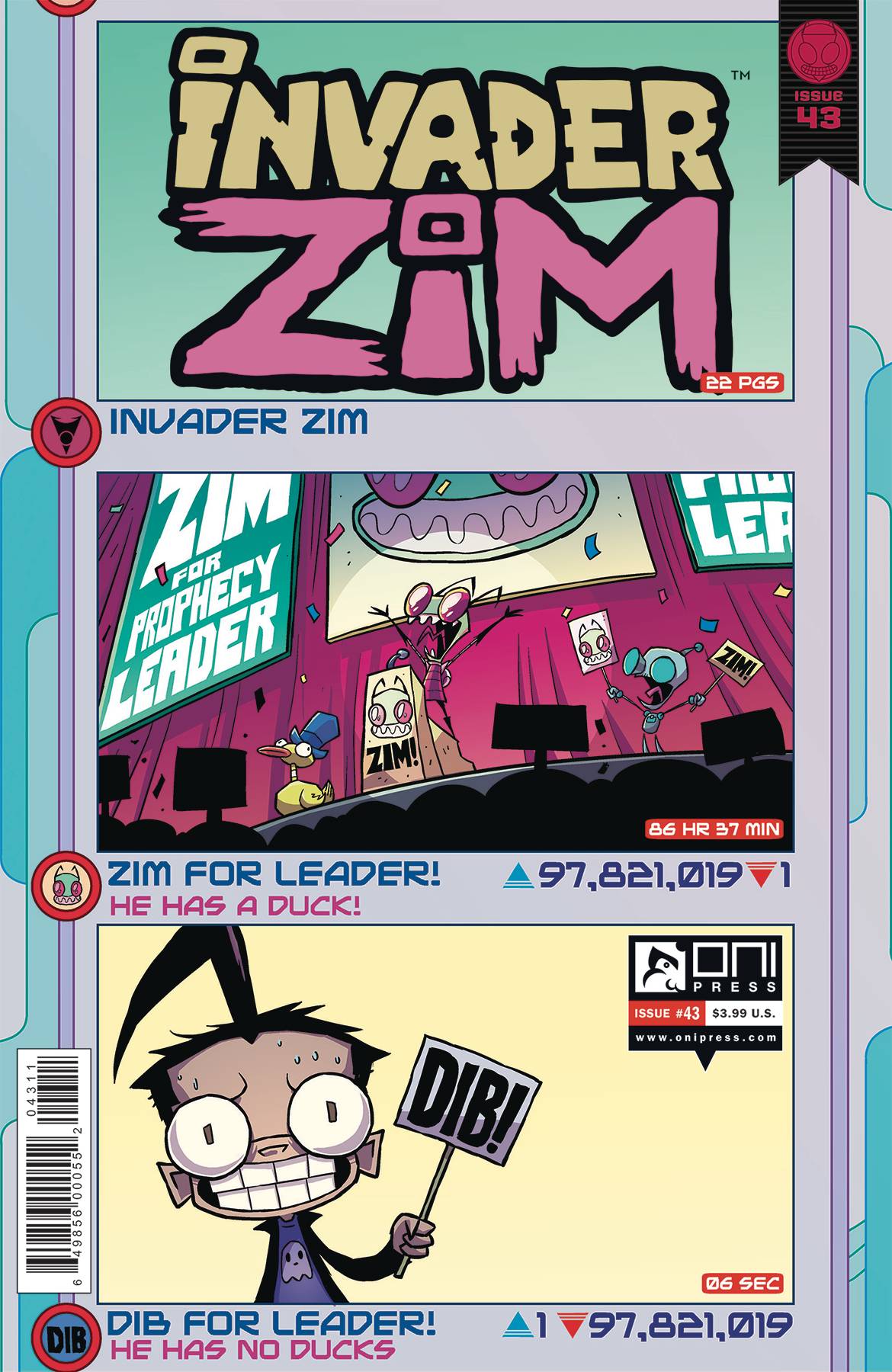 Invader Zim #43 Cover A