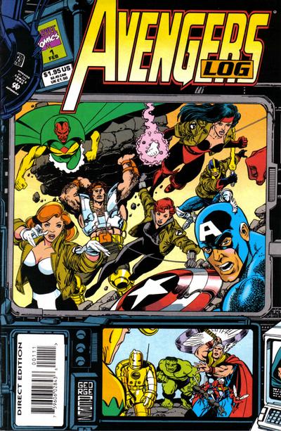 The Avengers Log #1 - Vf+ 8.5