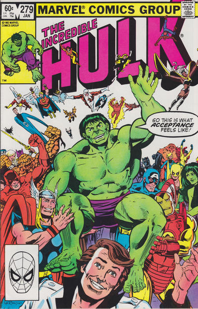 The Incredible Hulk #279 [Direct]-Very Good (3.5 – 5)