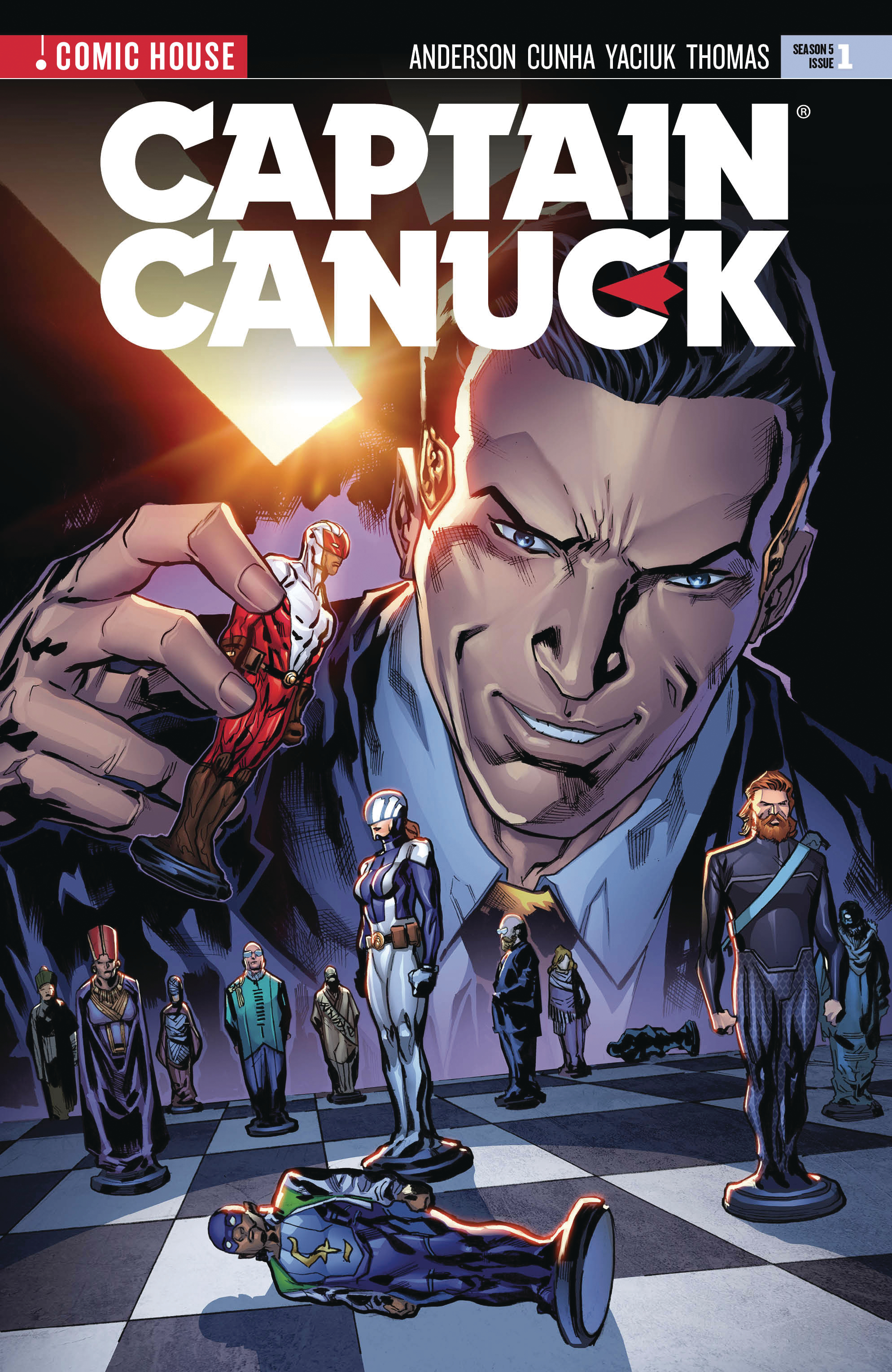 Captain Canuck Season 5 #1 Cover A Lashley New Printing