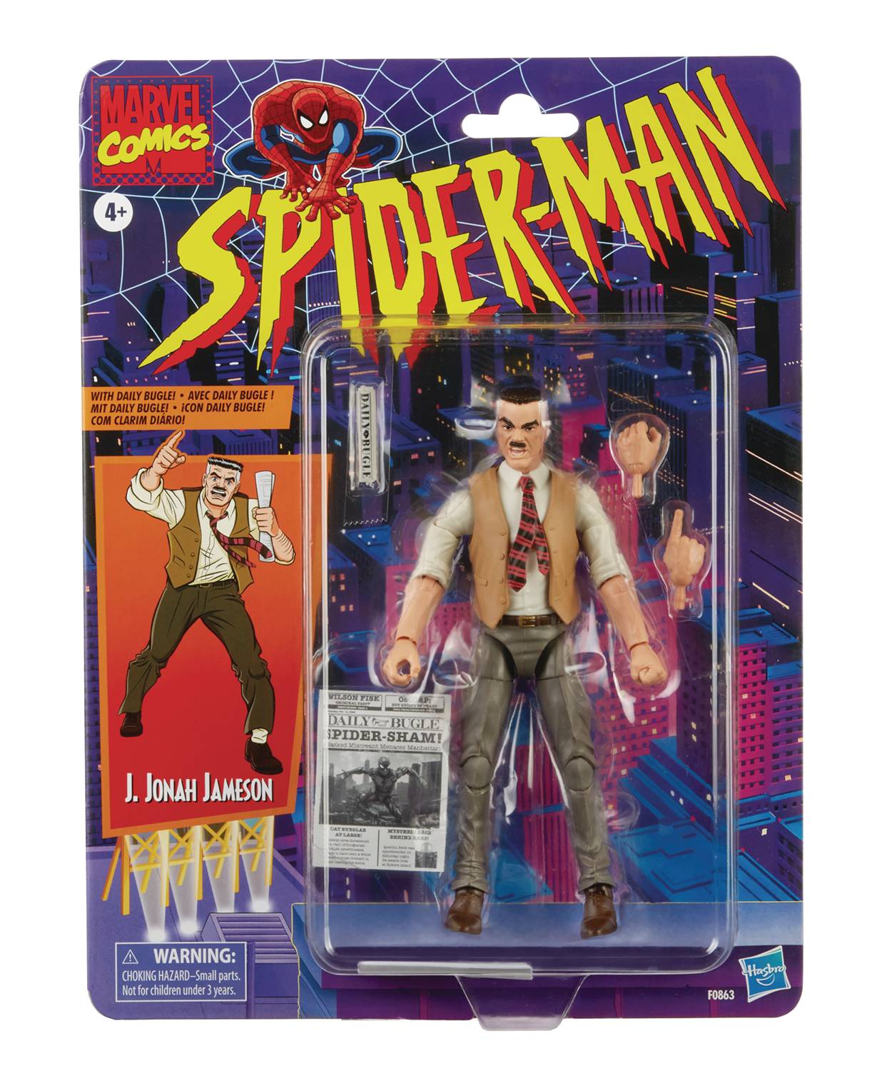 Marvel Legends Retro J. Jonah Jameson Action Figure