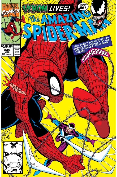 Amazing Spider-Man Volume 1 #345 Newsstand Edition