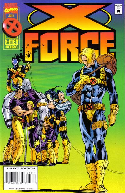 X-Force #44 [Direct Edition] - Nm- 9.2