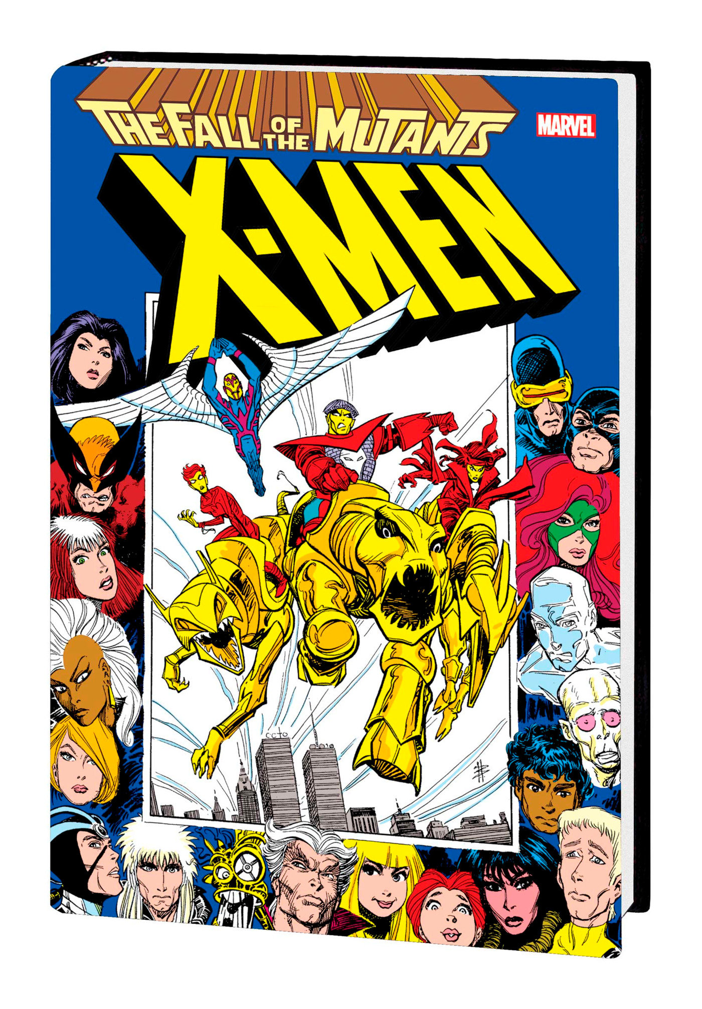 X-Men Fall of the Mutants Omnibus Hardcover Blevins Direct Market Variant (Mature)