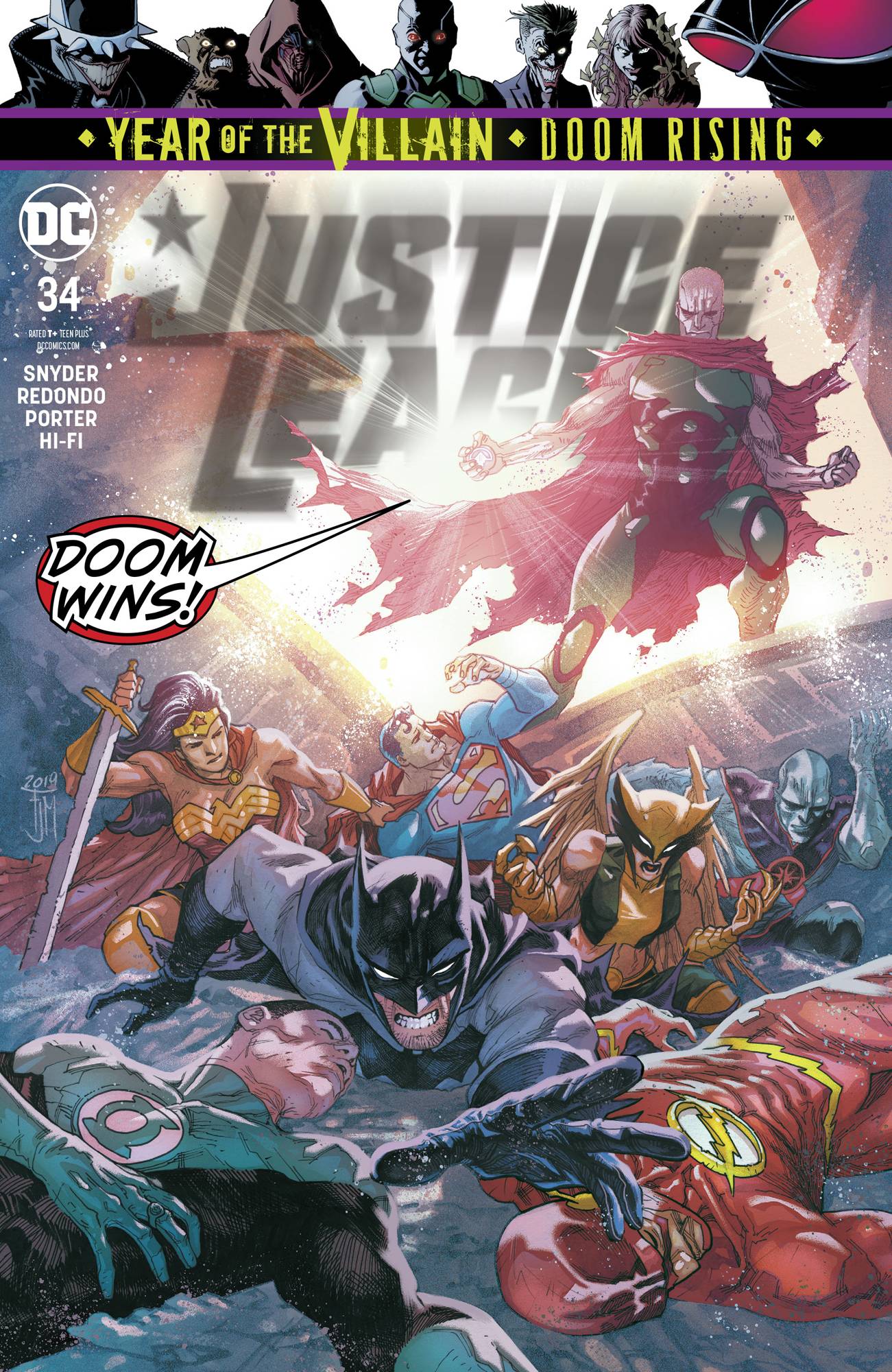 Justice League #34 Year of the Villain (2018)