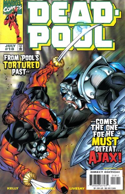 Deadpool #18 [Direct Edition]-Very Fine (7.5 – 9)