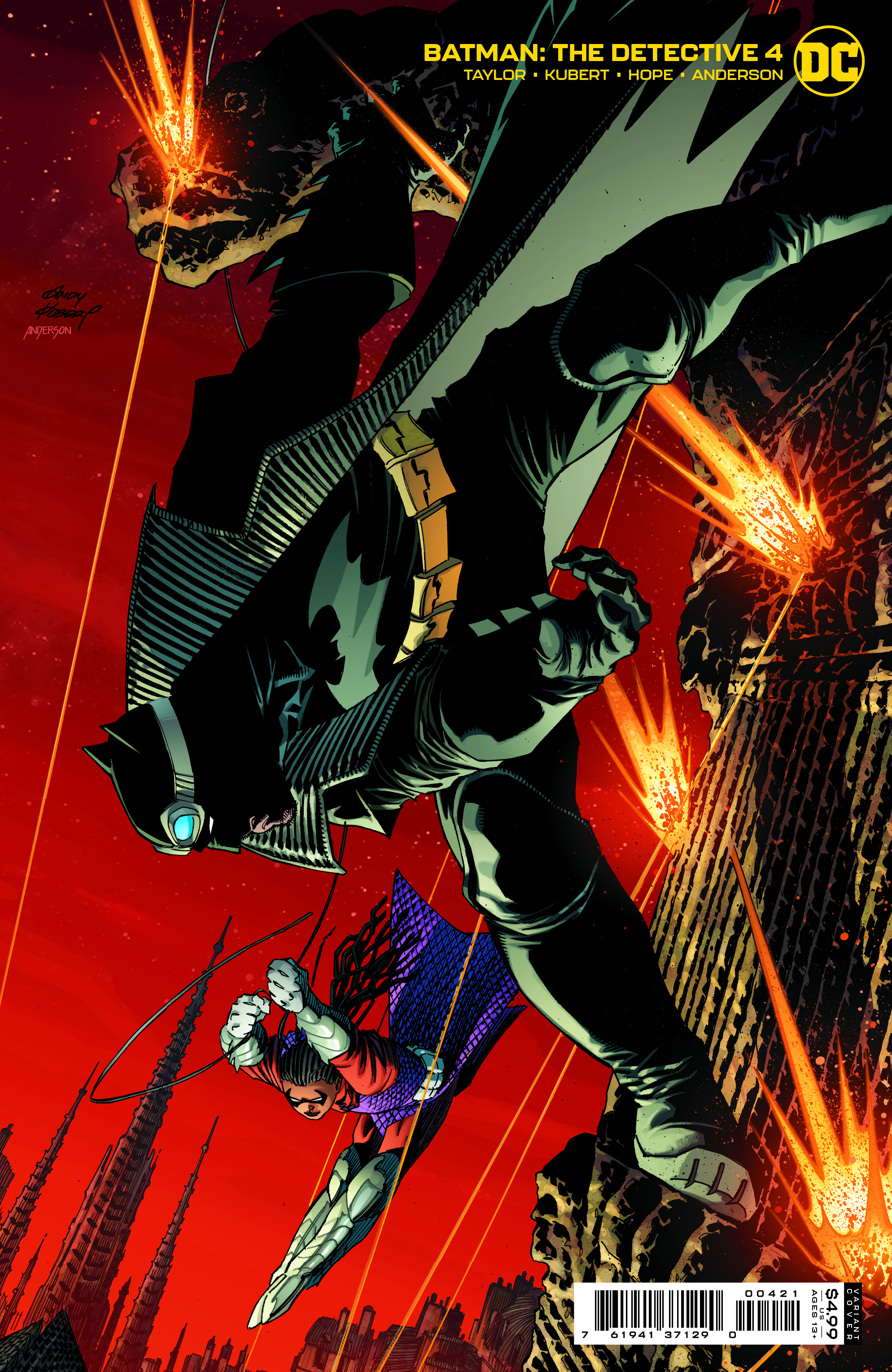 Batman the Detective #4 Cover B Andy Kubert Card Stock Variant (Of 6) |  ComicHub