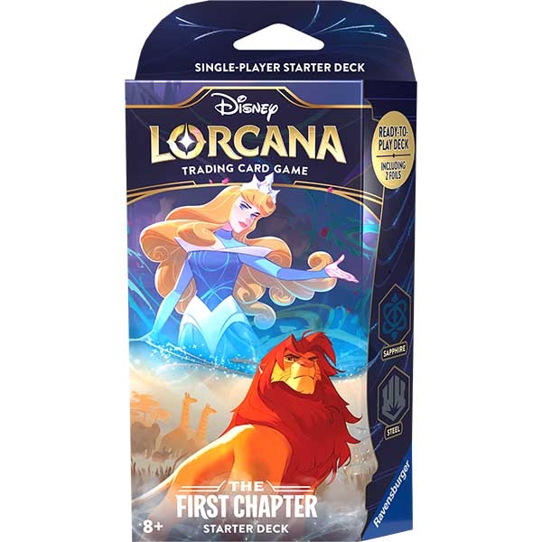 Disney Lorcana TCG: The First Chapter Starter Deck (Sapphire & Steel)