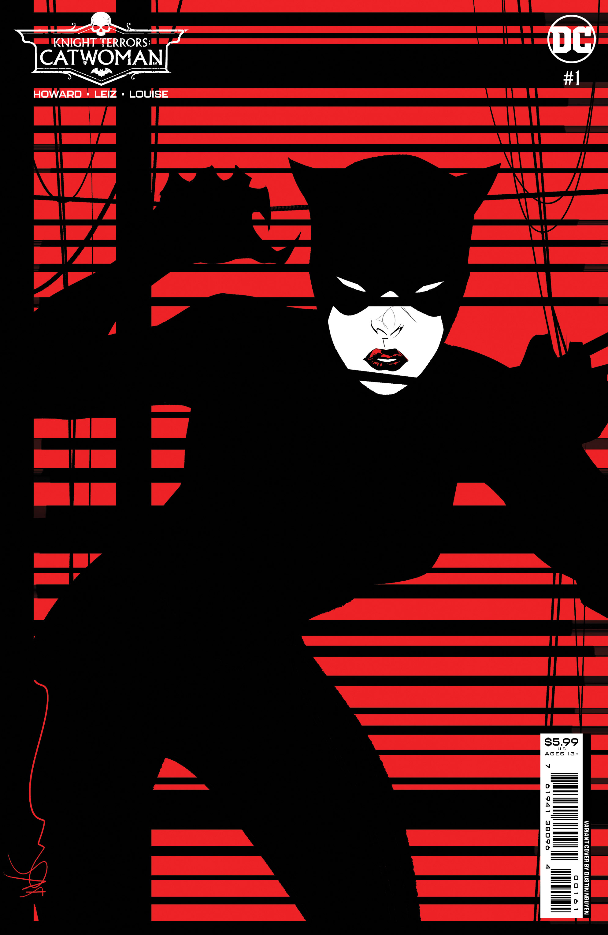 Catwoman #56.1 Knight Terrors #1 Cover D Dustin Nguyen Midnight Card Stock Variant (Of 2)