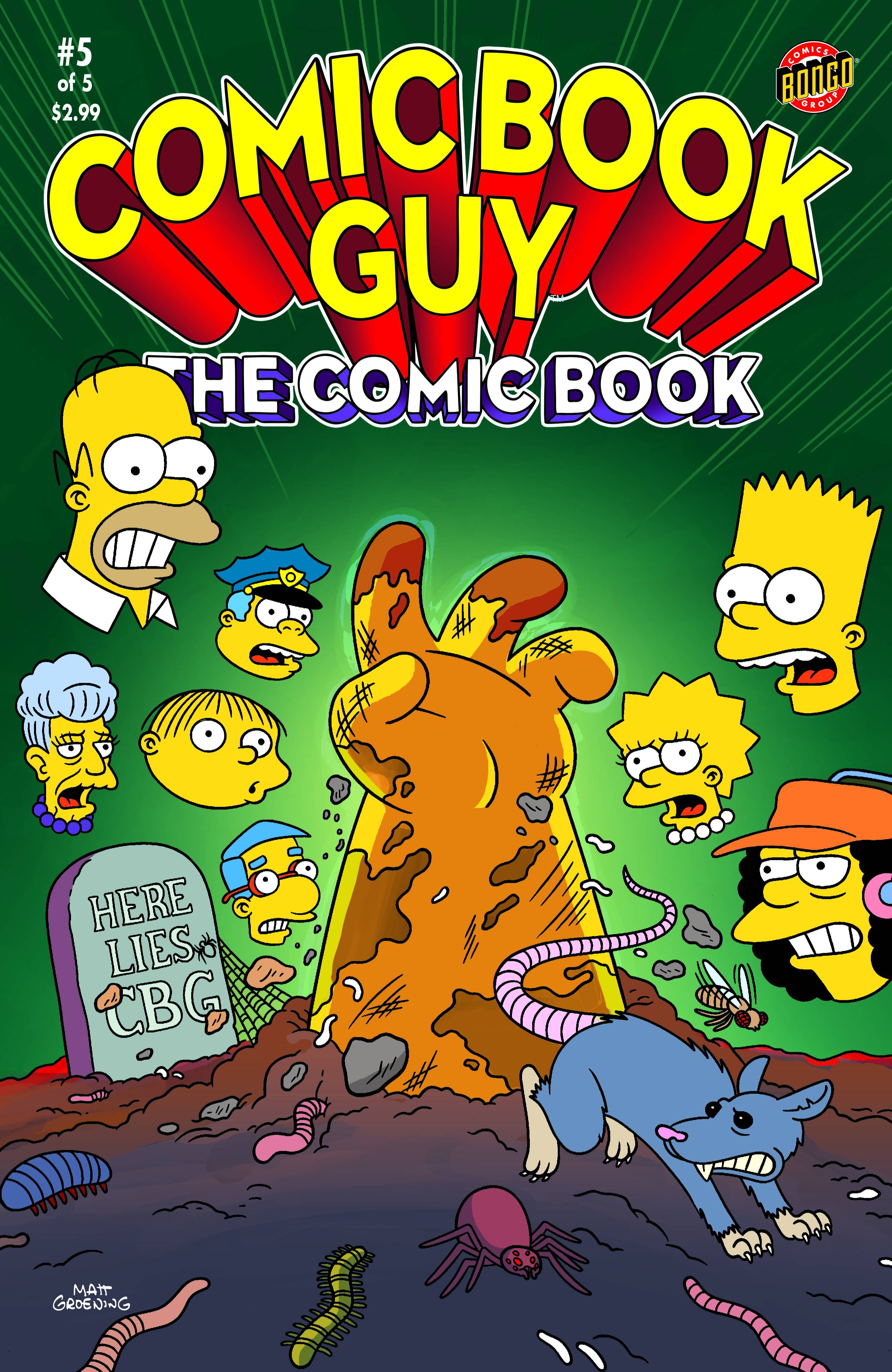 Comic Book Guy The Comic Book #5