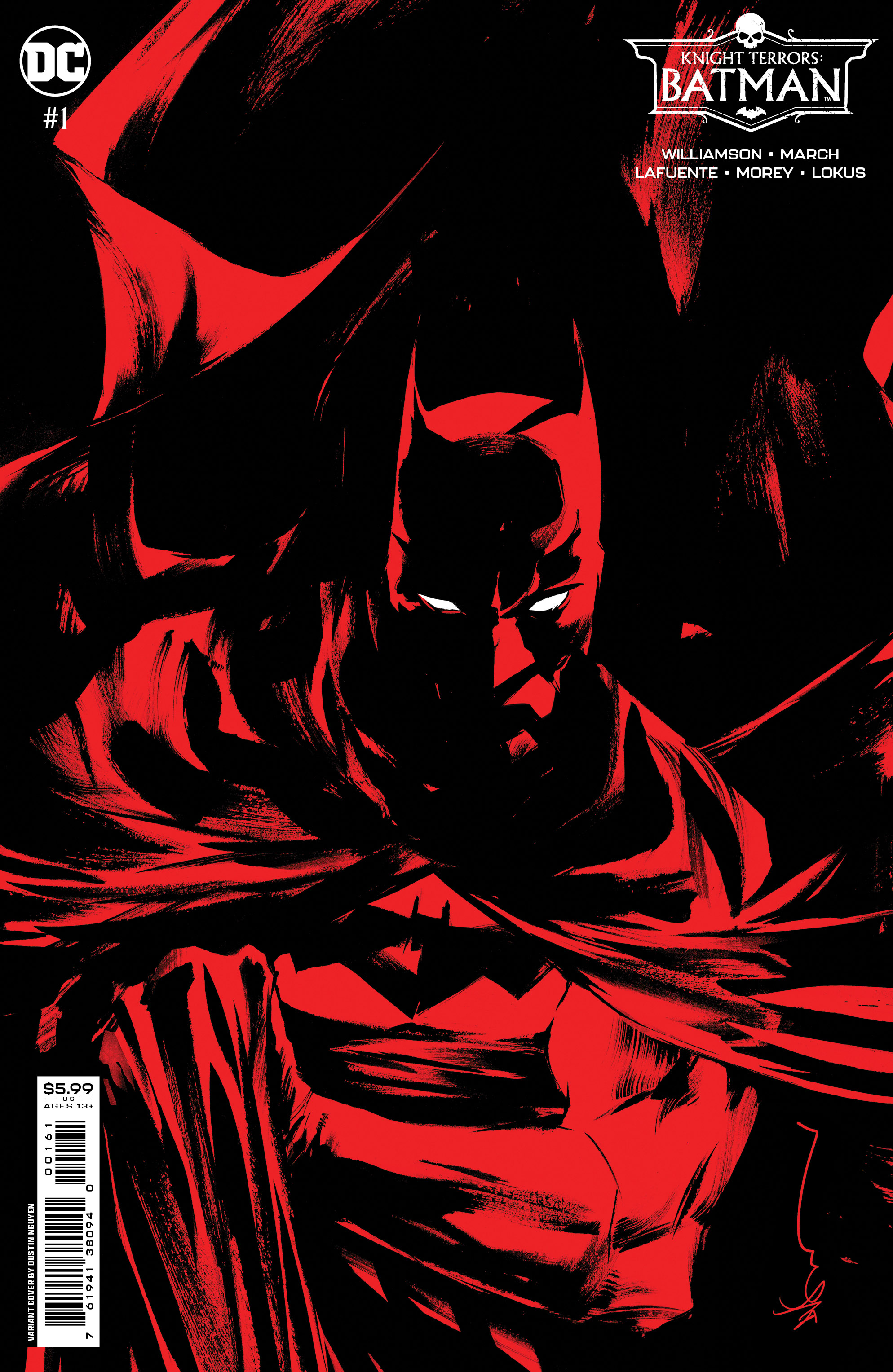 Batman #136.1 Knight Terrors #1 Cover D Dustin Nguyen Midnight Card Stock Variant (Of 2)