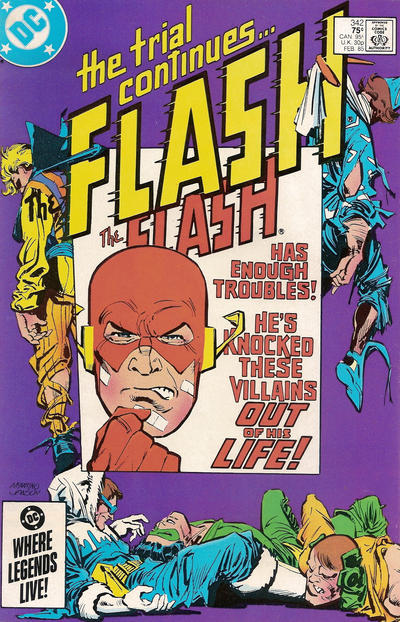 The Flash #342 [Direct]-Fair (1.0 - 1.5)