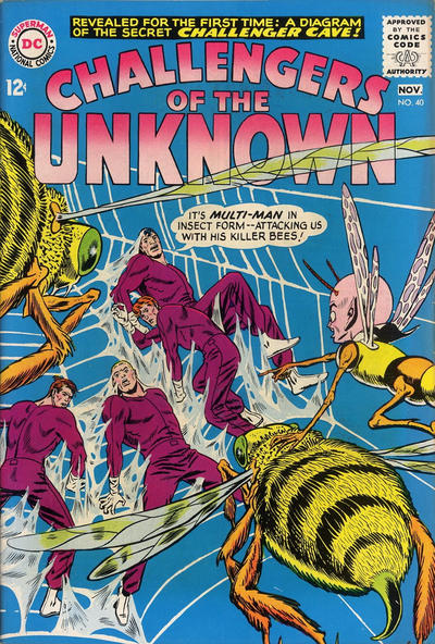 Challengers of The Unknown #40-Very Good (3.5 – 5)