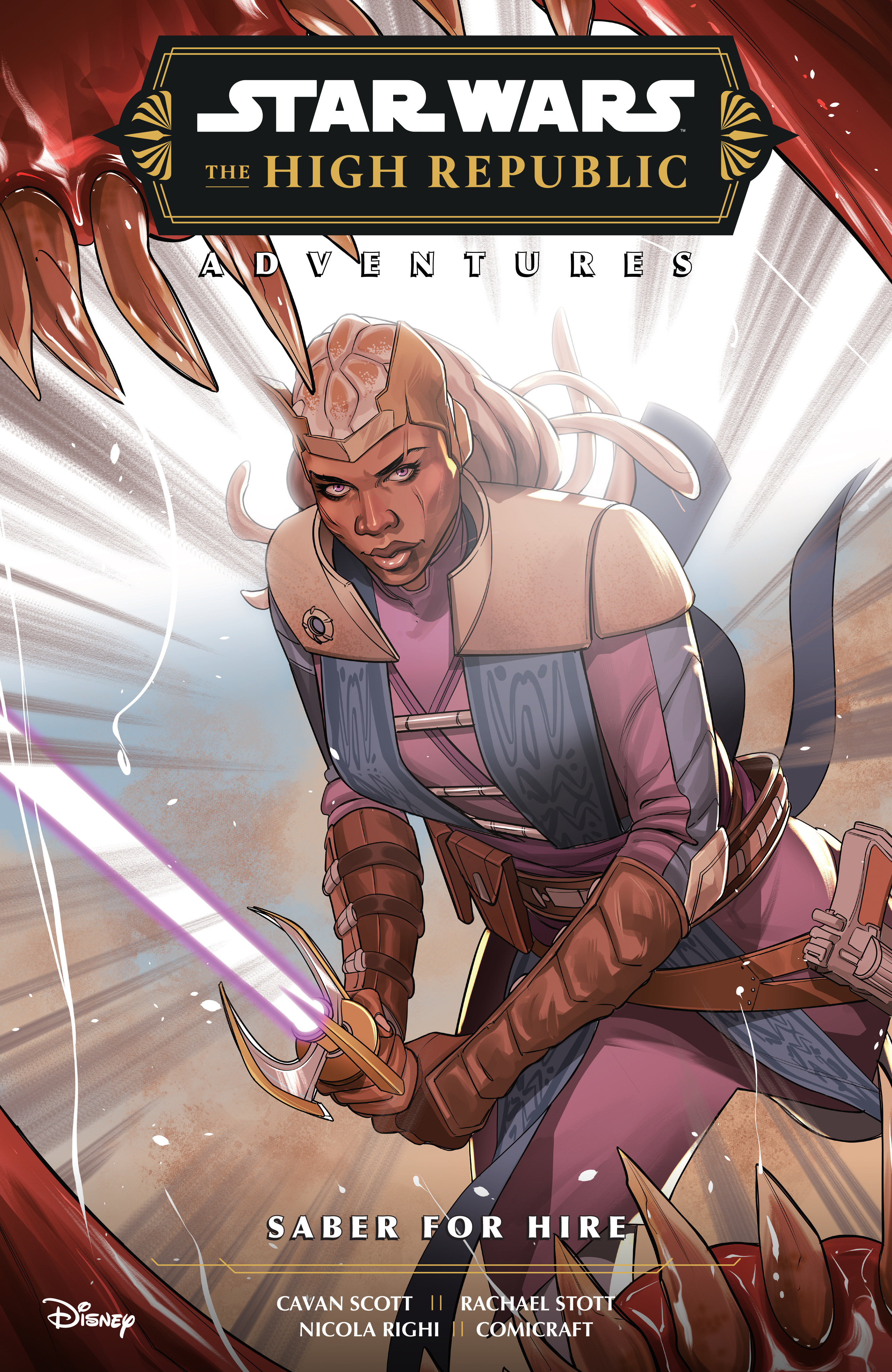 Star Wars: The High Republic Adventures Graphic Novel Volume 1 Saber for Hire