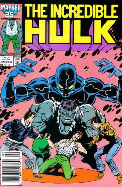 The Incredible Hulk #328 [Newsstand] - Fn+