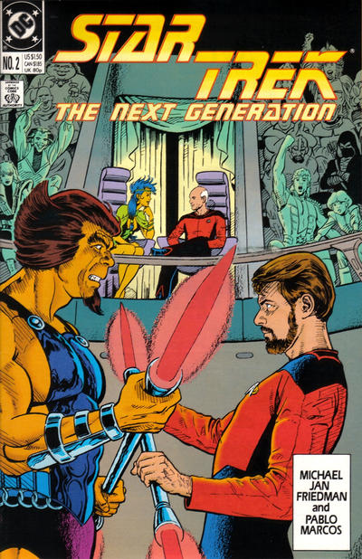 Star Trek: The Next Generation #2 [Direct](1989)-Very Fine (7.5 – 9)