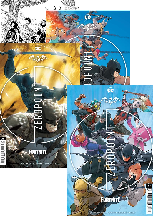 Batman Fortnite Zero Point #2 To #6 Partial Set of Five Comics – Pre Purchase!