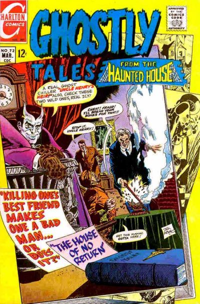 Ghostly Tales #72 - Vg-