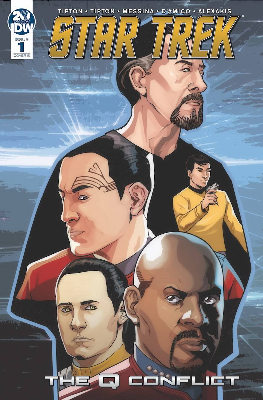 Star Trek Q conflict #1 Cover B Messina (Of 6)