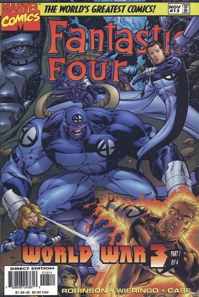 Fantastic Four #13 (1996) [Direct Edition]-Fine (5.5 – 7)