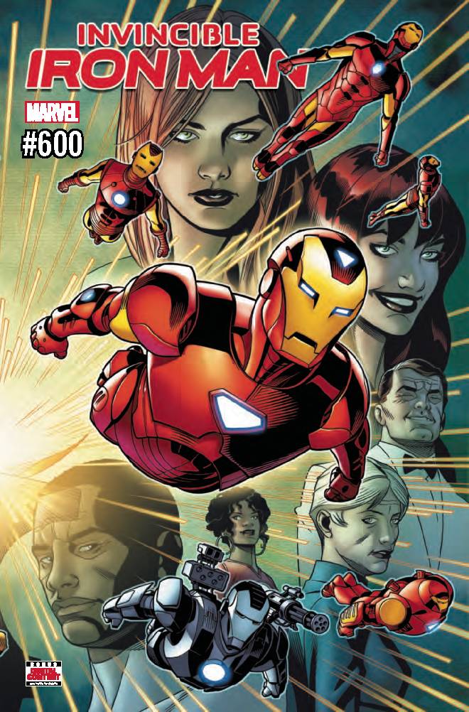 Invincible Iron Man #600 Leg