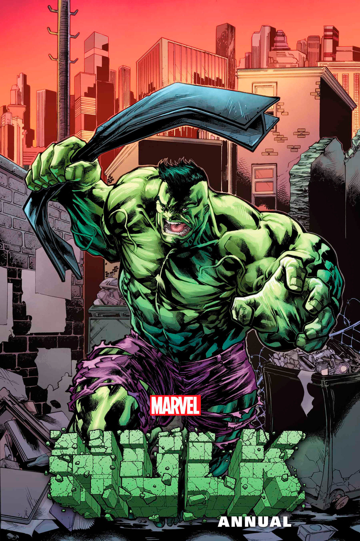Hulk Annual #1 Guile Sharpe Variant
