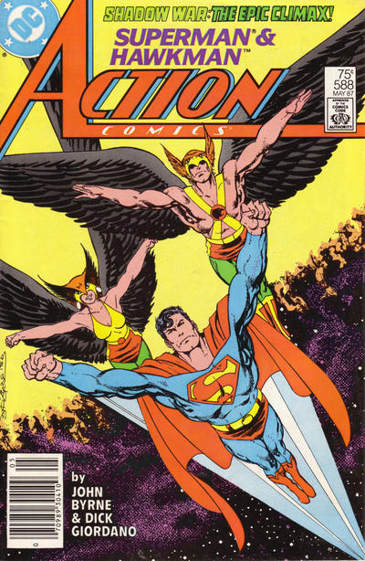 Action Comics #588 [Newsstand]-Very Good (3.5 – 5)