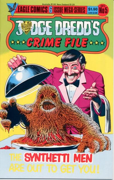 Judge Dredd's Crime File #5-Fine (5.5 – 7)