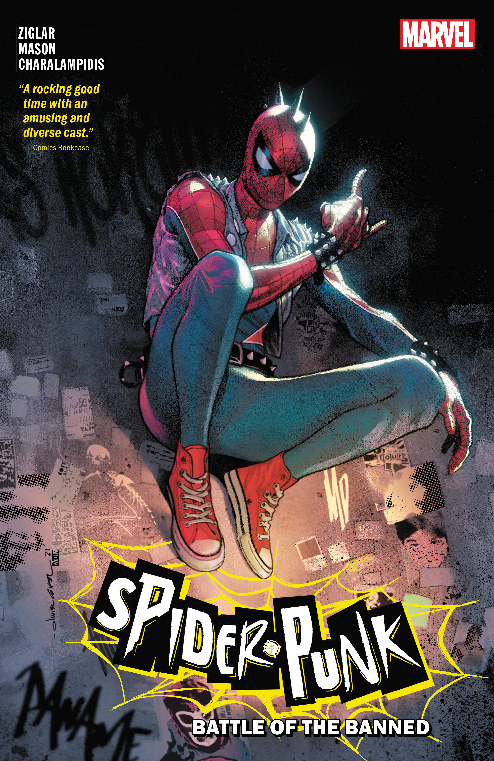 Spider-Punk Battle of the Banned Graphic Novel