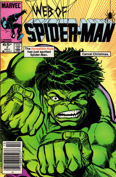 Web of Spider-Man #7 [Newsstand]-Near Mint (9.2 - 9.8)