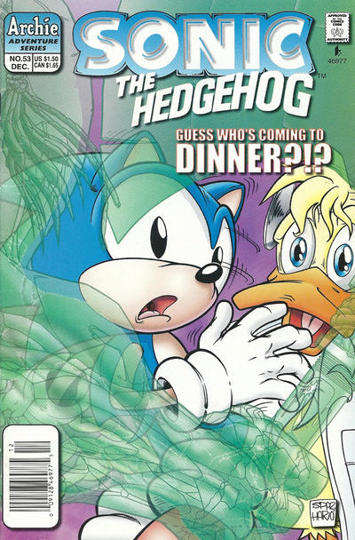 Sonic The Hedgehog #53 [Newsstand]-Very Fine (7.5 – 9)