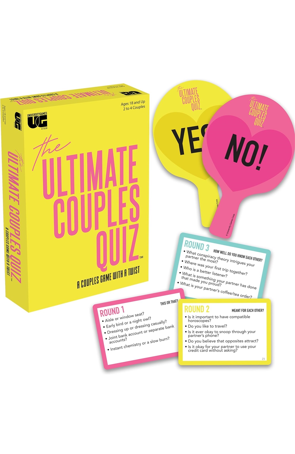 University Games The Ultimate Couples Quiz Game