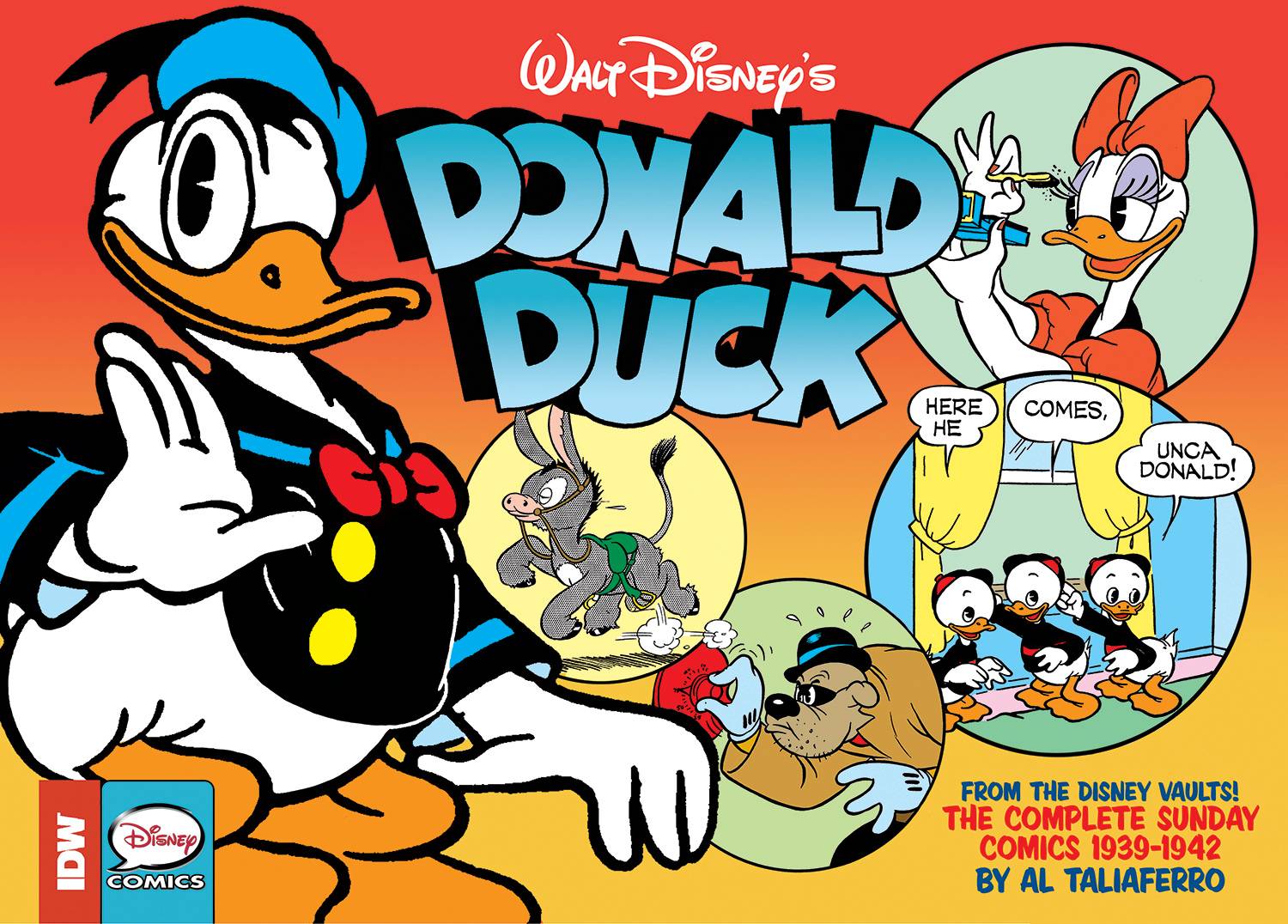 Walt Disney Donald Duck Sunday Newpaper Comics Hardcover Volume 1