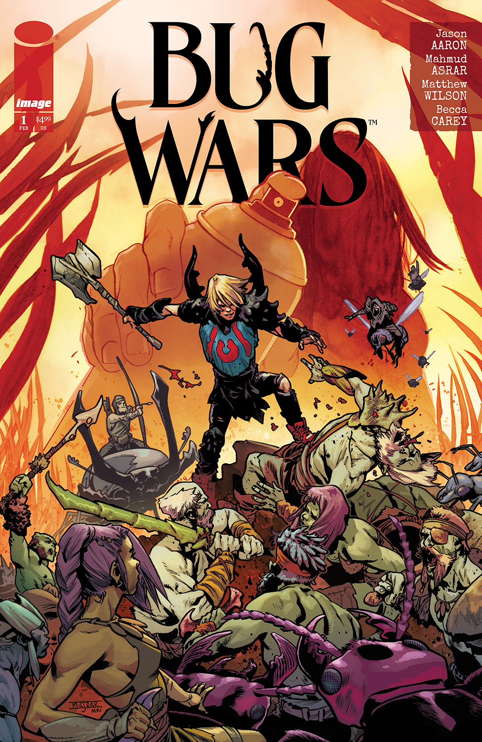 Bug Wars #1 Cover A Mahmud Asrar & Matthew Wilson (Mature) (Of 6)