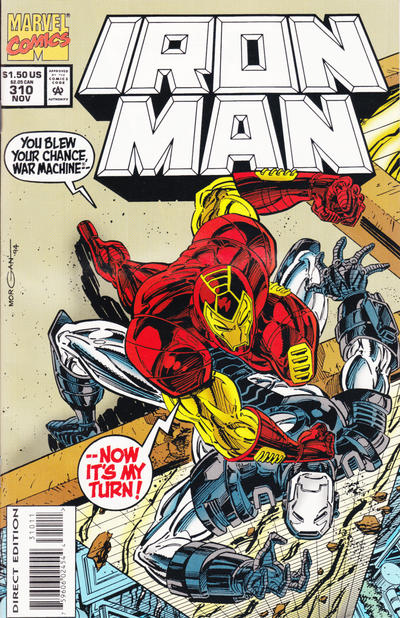 Iron Man #310 [Direct Edition]-Fine (5.5 – 7)