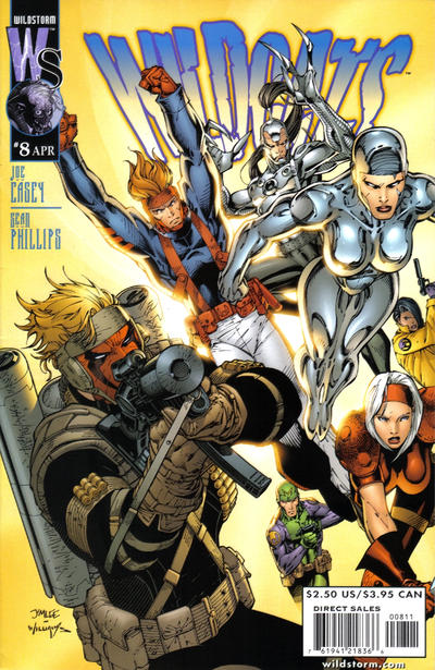 Wildcats #8 [Jim Lee / Scott Williams Cover]-Very Fine (7.5 – 9)