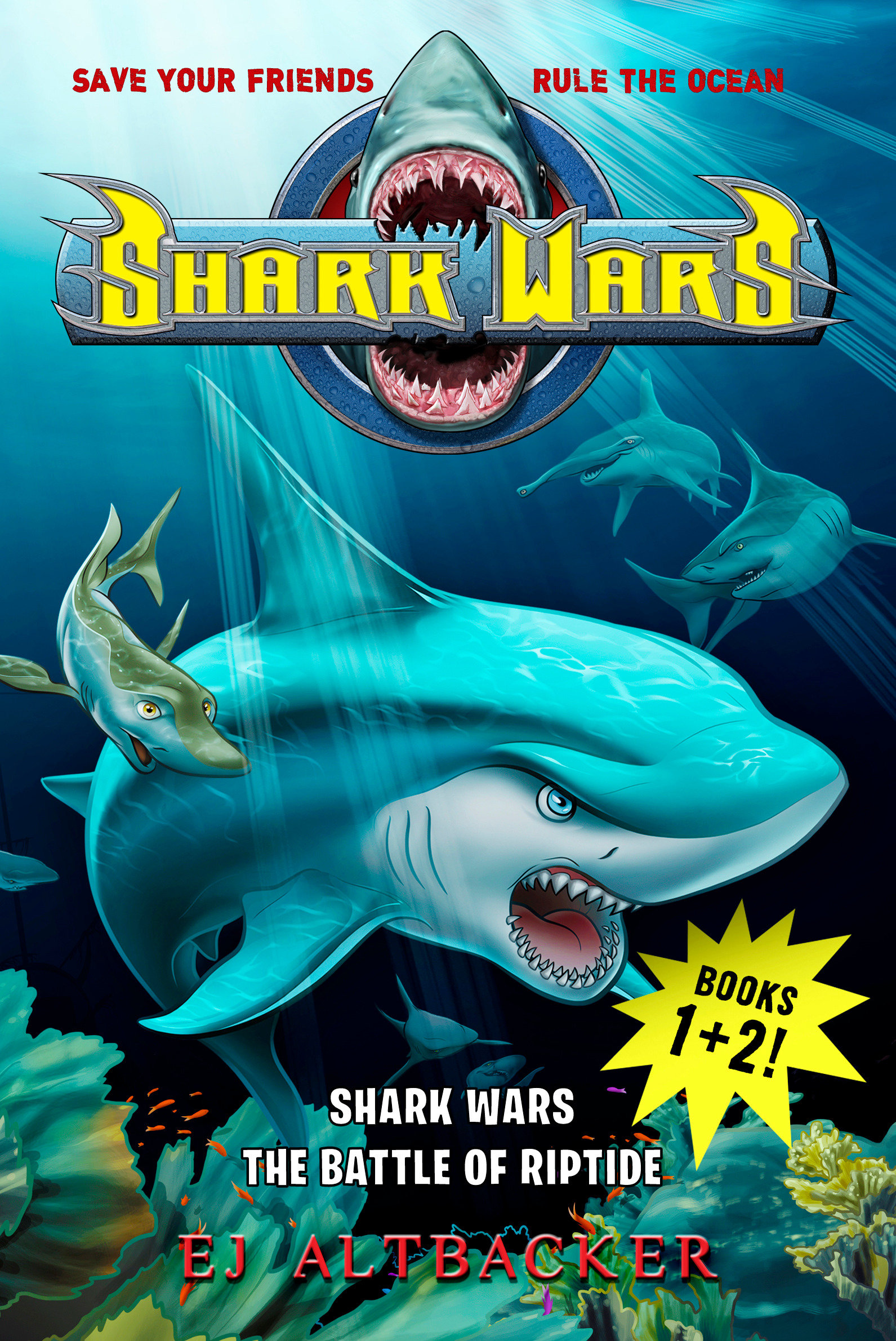 Shark Wars 1 & 2 (Hardcover Book)