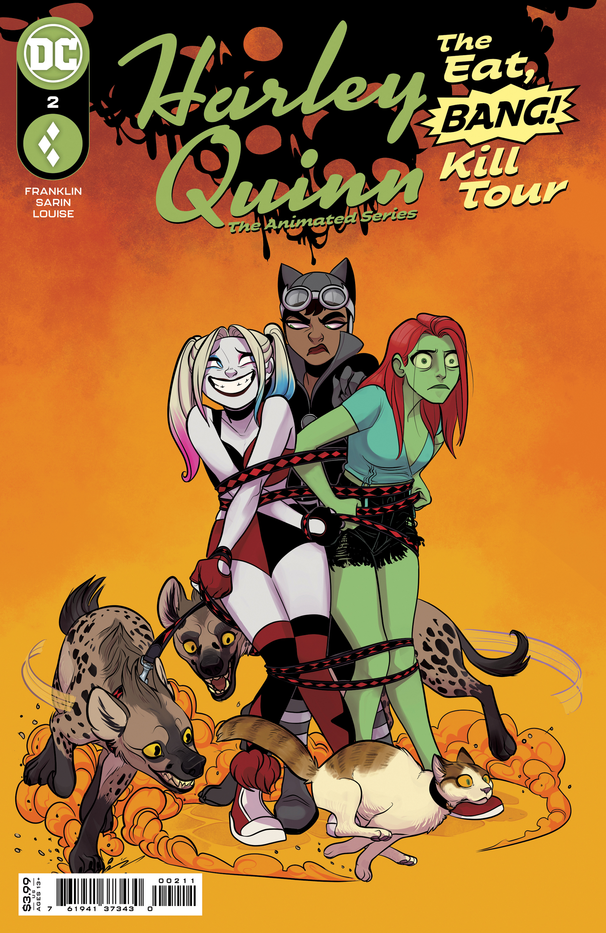 Harley Quinn The Animated Series The Eat Bang Kill Tour #2 Cover A Max Sarin (Of 6)