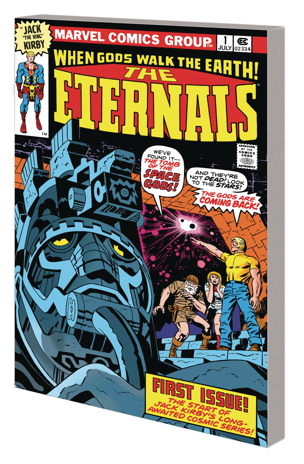 Eternals by Kirby Complete Collection Graphic Novel Classic Direct Market Variant